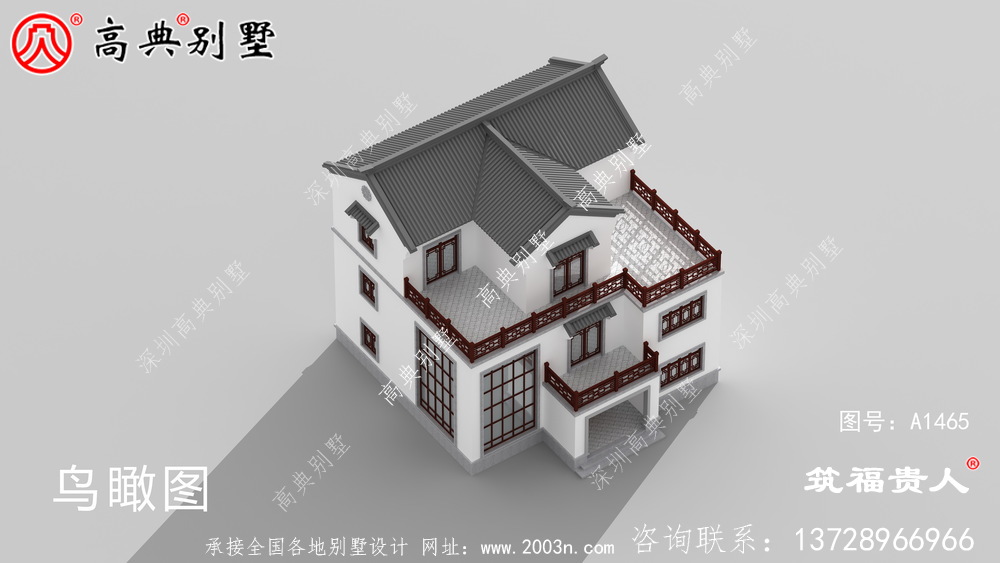 現(xiàn)代簡約新中式別墅設(shè)計圖