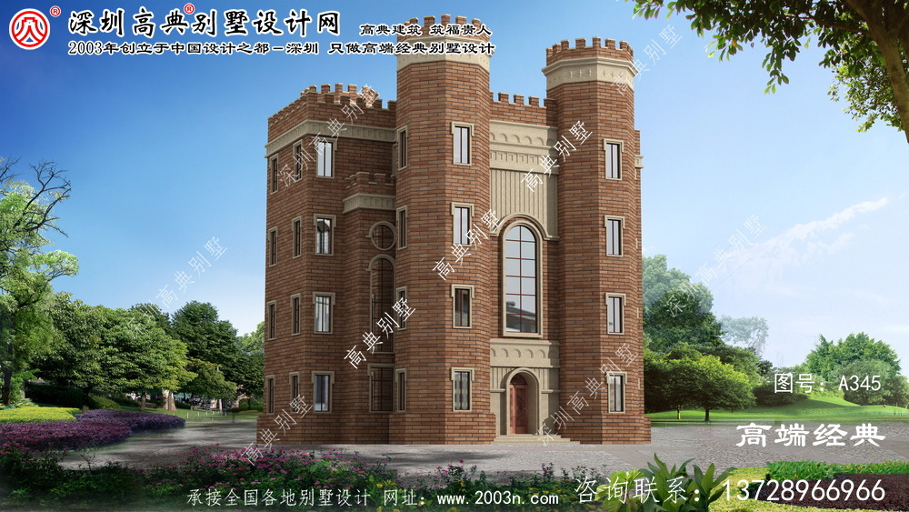 桐廬縣經典五層自建別墅設計圖 桐廬縣經典五層自建別墅設計圖