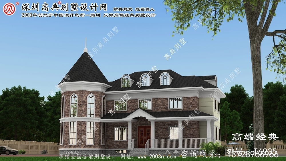 霍林郭勒市農村別墅建筑平面設計圖
