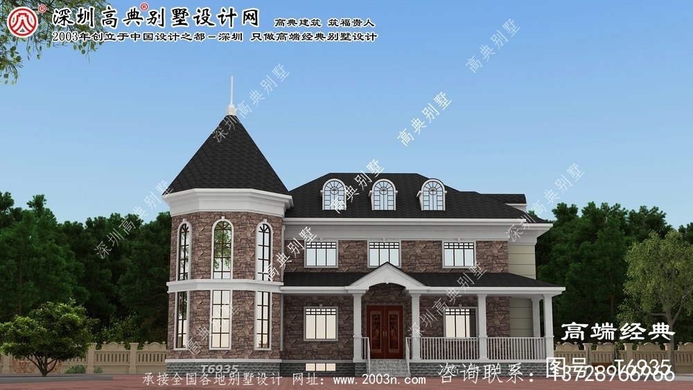 霍林郭勒市農村別墅建筑平面設計圖