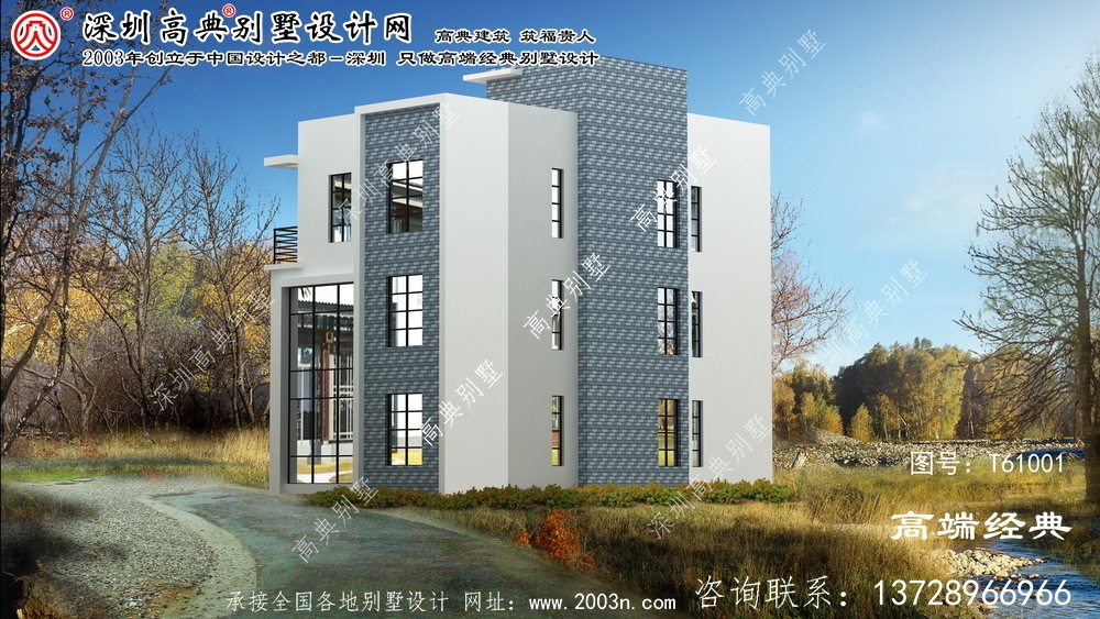 沿灘區119平現代復式別墅設計圖	 	
