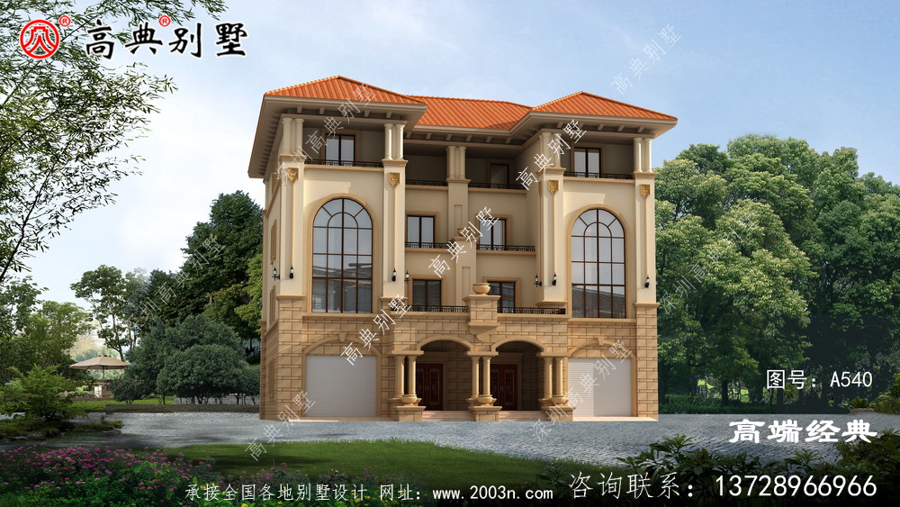 農(nóng)村雙拼別墅外形如今設(shè)計(jì)的好看呢？