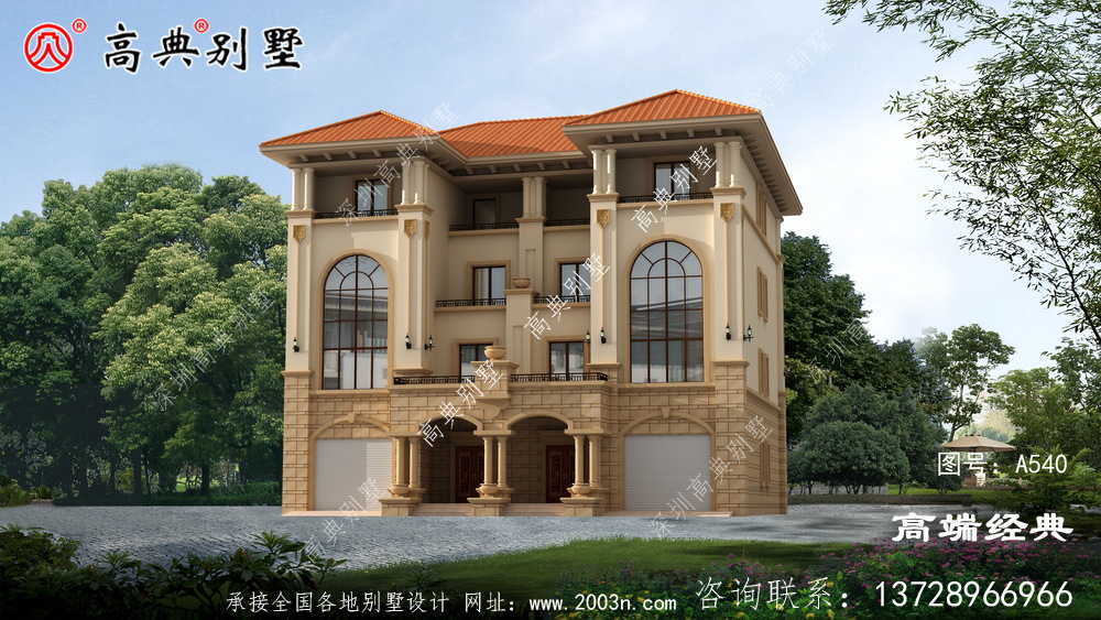 農(nóng)村雙拼別墅外形如今設(shè)計(jì)的好看呢？