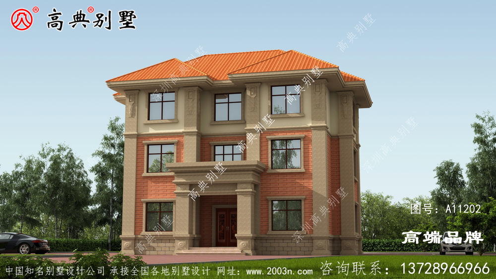 125平小別墅設(shè)計(jì)適合農(nóng)村所有家庭 自營(yíng)