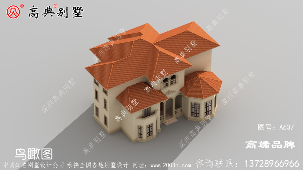 農(nóng)村自建房別墅設(shè)計(jì)圖大門超級氣派。