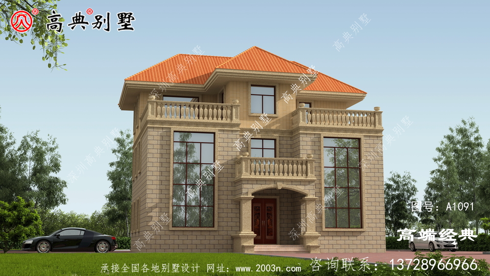 桐鄉市三層 農村自建房 設計圖 以及 戶型圖 ，來看看 現在 農村自建房 的實際水平 ！