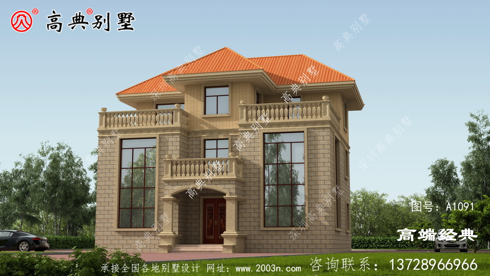 桐鄉市三層 農村自建房 設計圖 以及 戶型圖 ，來看看 現在 農村自建房 的實際水平 ！