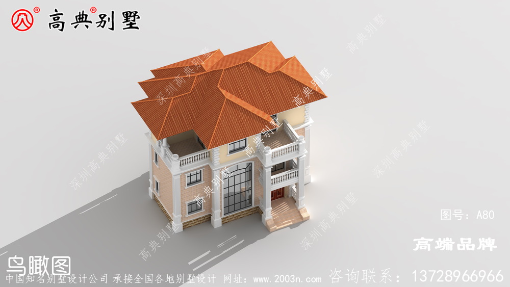 農村三層別墅更是風光無限的設計