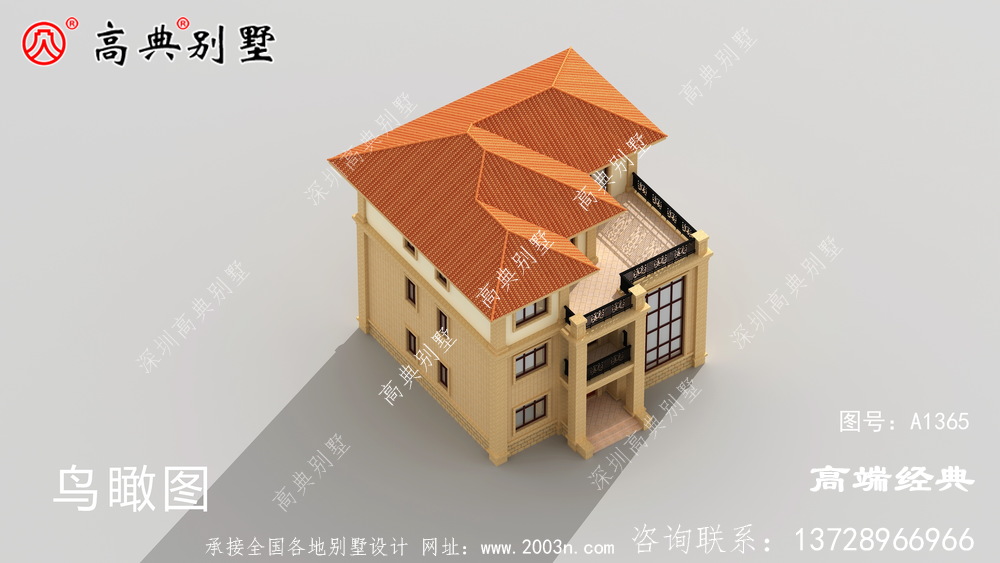 這樣的復(fù)式別墅非常適合農(nóng)村建造！