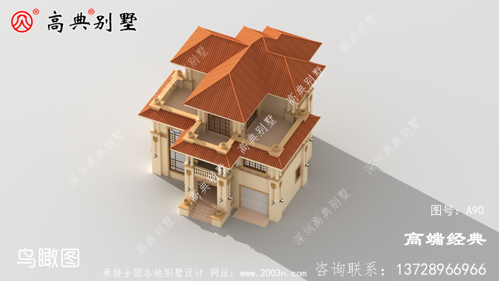 簡(jiǎn)歐別墅給人一種非常和諧的感覺(jué)