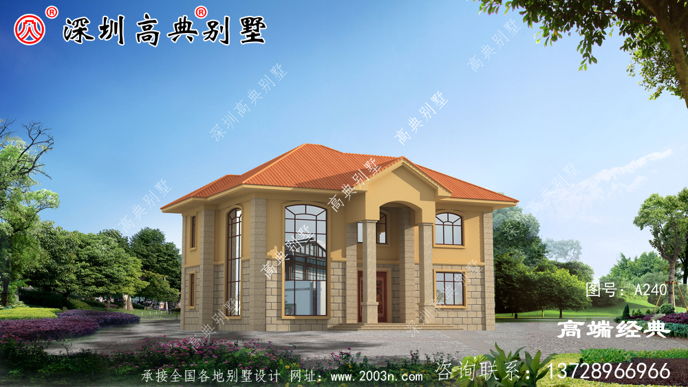 鄉(xiāng)下自建二層房設(shè)計(jì)圖紙，總有一款是你中意的