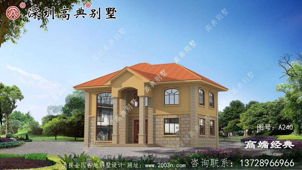 鄉(xiāng)下自建二層房設(shè)計(jì)圖紙，總有一款是你中意的