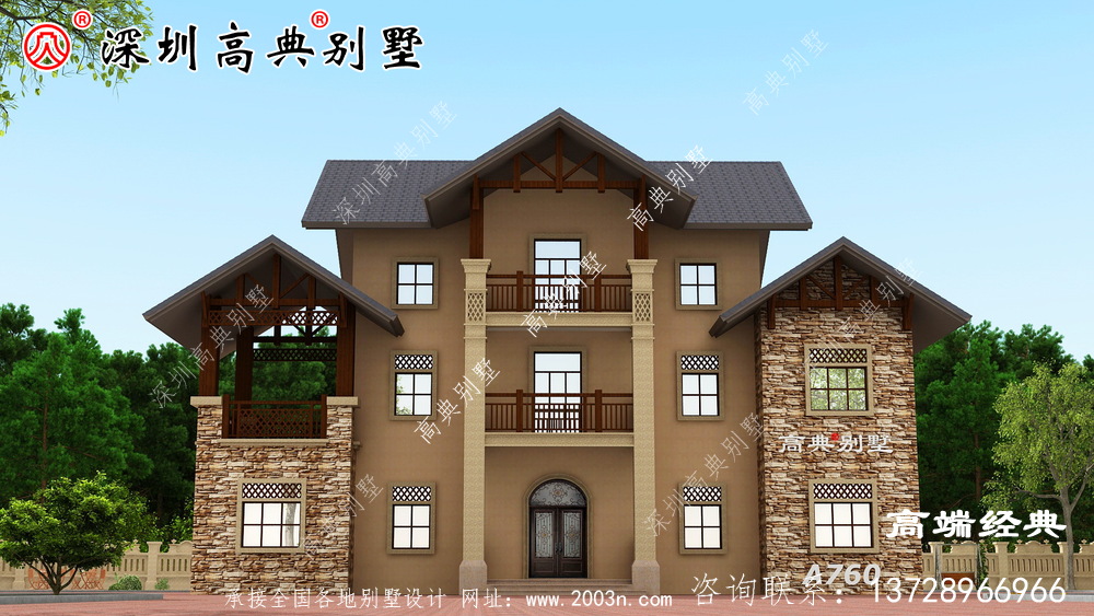 歐式農村自建房設計圖,布局好實在 歐式農村自建房設計圖,布局好實在