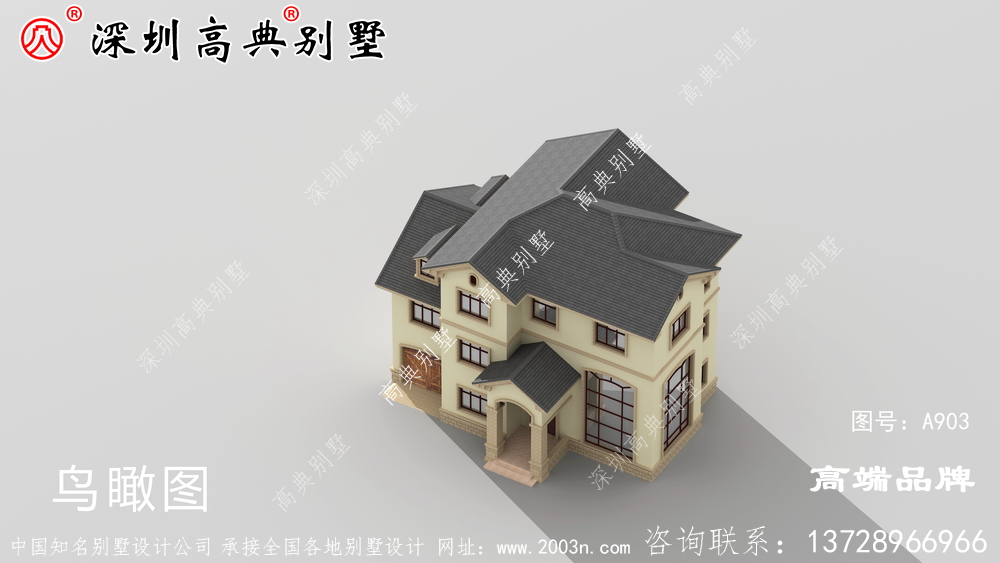 三層農村小別墅，溫馨舒適、簡單實用