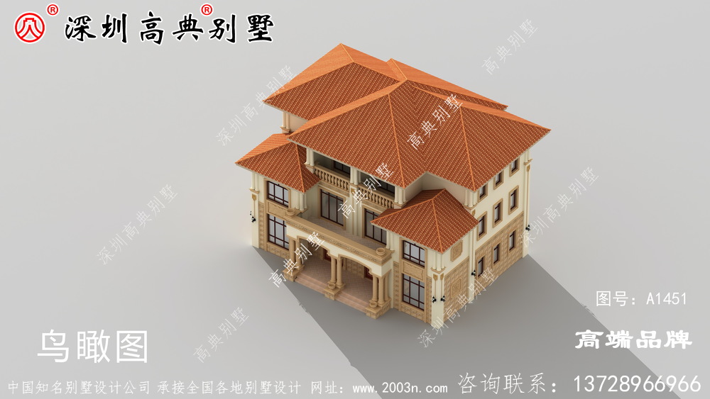 經典二層農村別墅設計圖，外觀漂亮