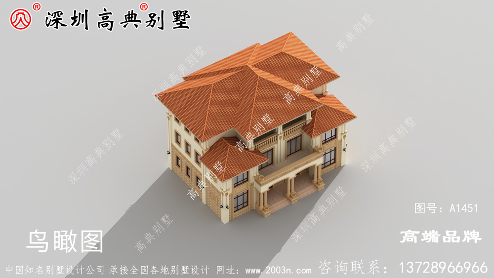 經典二層農村別墅設計圖，外觀漂亮