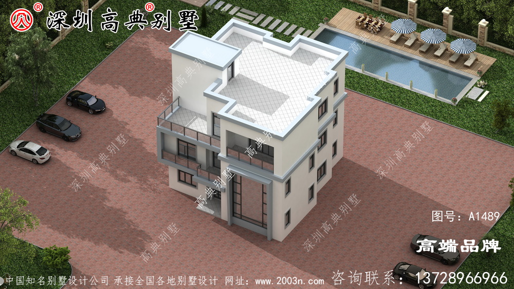 三層自建房設計圖，造價實惠，戶型合理