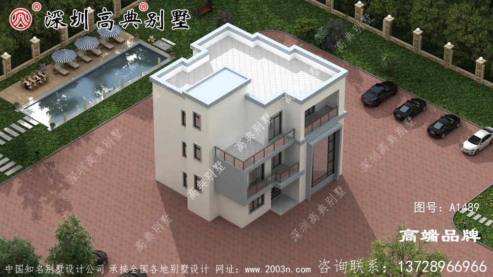 三層自建房設計圖，造價實惠，戶型合理