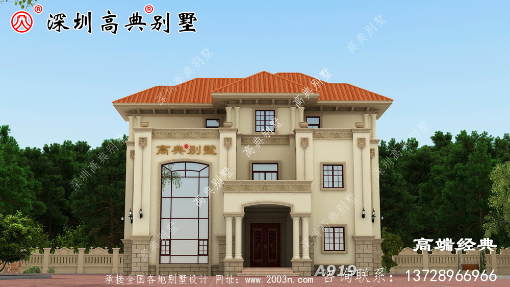 鄉下建筑圖樣設計共享，想建一個自己滿意的房子不難。