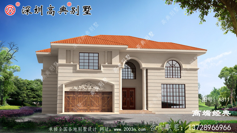 三樓的自營住宅實景圖,看到別人家蓋的房子,我也心動了。