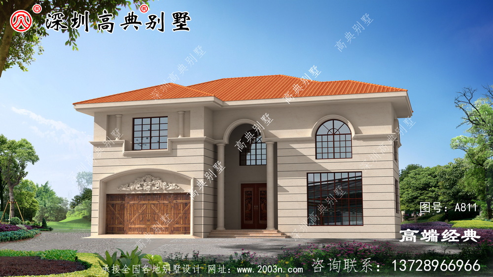三樓的自營住宅實景圖,看到別人家蓋的房子,我也心動了。