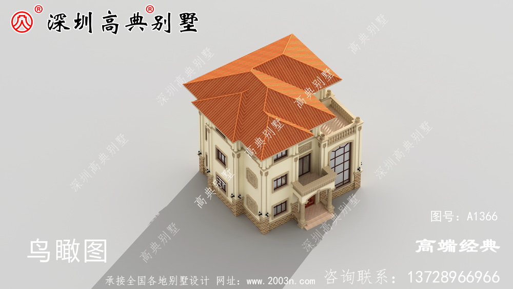 鄉(xiāng)村二層半小戶型別墅設(shè)計圖,建造一座絕對是人生贏家。