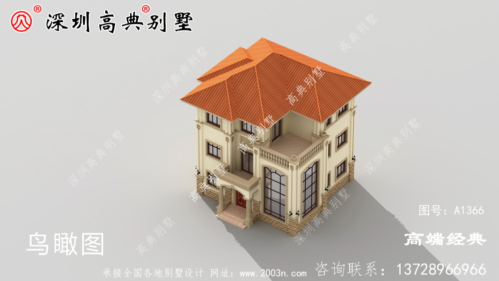 鄉(xiāng)村二層半小戶型別墅設(shè)計圖,建造一座絕對是人生贏家。