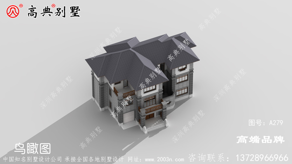 老家建一棟這樣的別墅,父母也跟著沾光