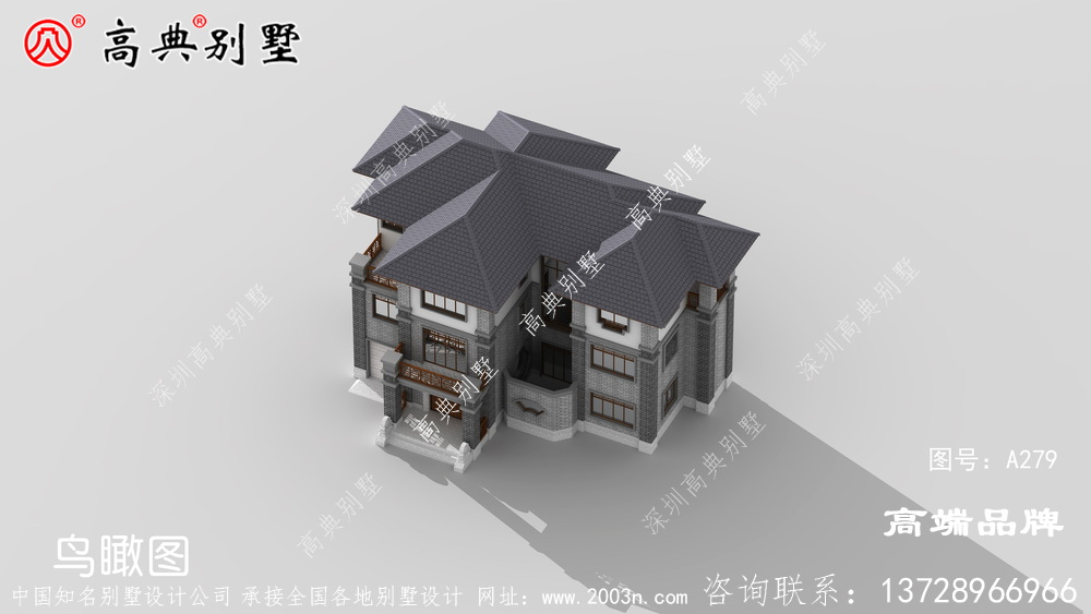 老家建一棟這樣的別墅,父母也跟著沾光