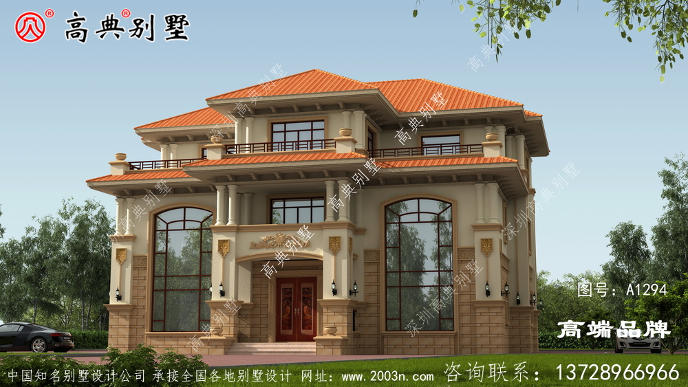 歐式風格對稱設計,外觀結構非常經典 歐式風格對稱設計,外觀結構非常經典