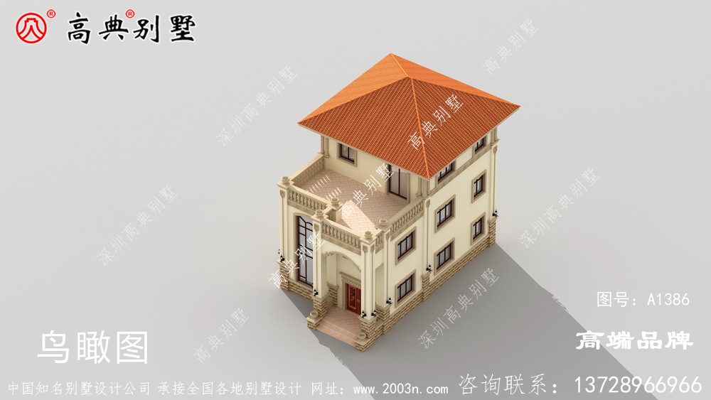 大落地窗使別墅造型更加獨(dú)特,誰(shuí)會(huì)不喜歡這樣的戶型呢?