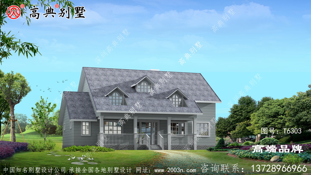 兩層戶型圖南北通透采光好，空間利用率還高