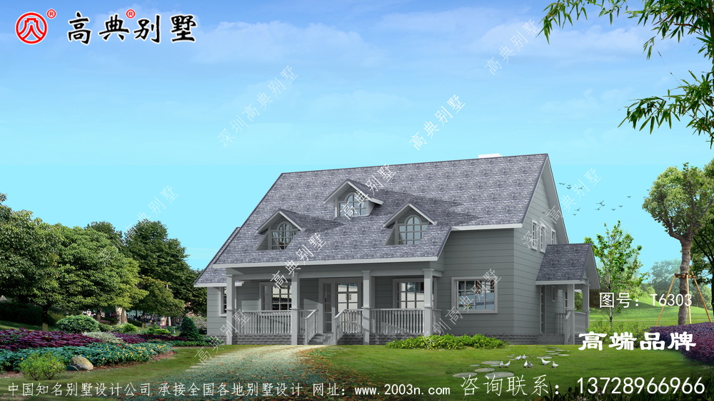 兩層戶型圖南北通透采光好，空間利用率還高