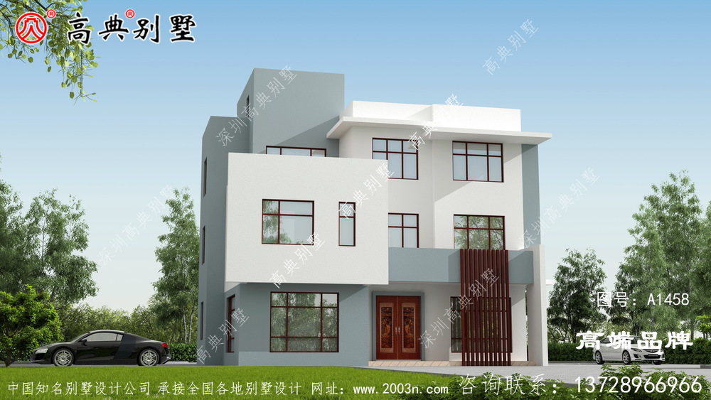 純正現(xiàn)代風別墅,杜絕審美疲勞,讓你耳目一新