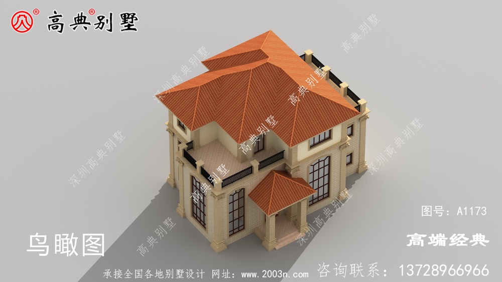 這款歐式自建房，肯定是因?yàn)檫@個(gè)戶型足夠好，才引來大家爭相建造。