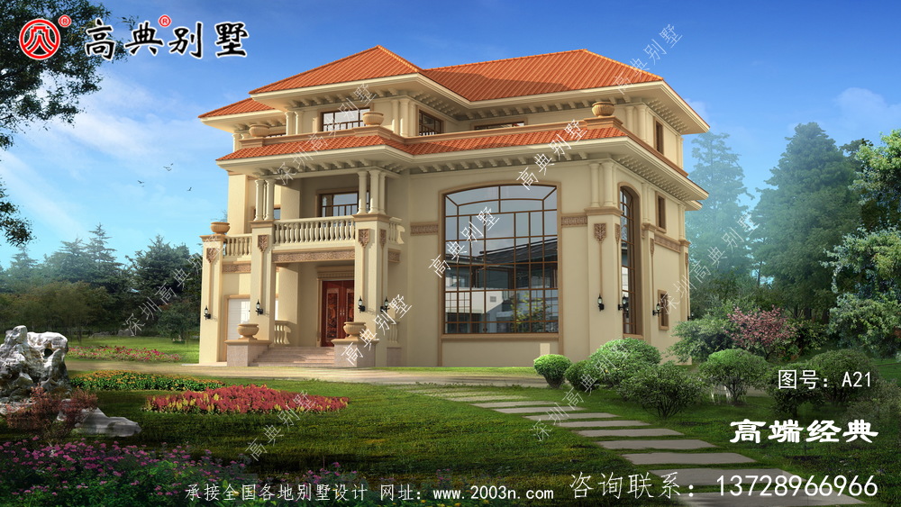 農(nóng)村自歐式別墅設(shè)計(jì)圖，老百姓眼里最受歡迎的房屋