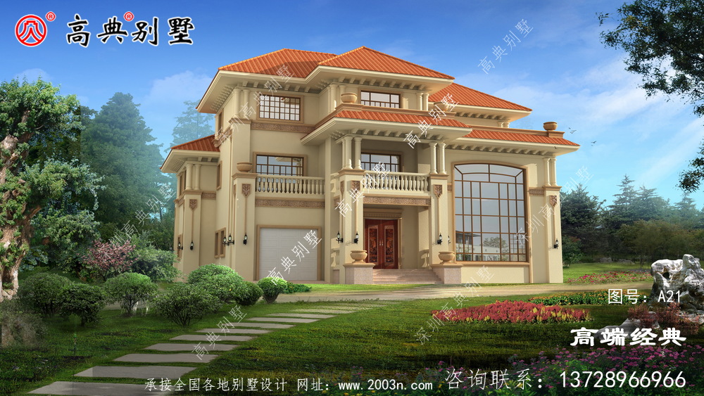 農(nóng)村自歐式別墅設(shè)計(jì)圖，老百姓眼里最受歡迎的房屋