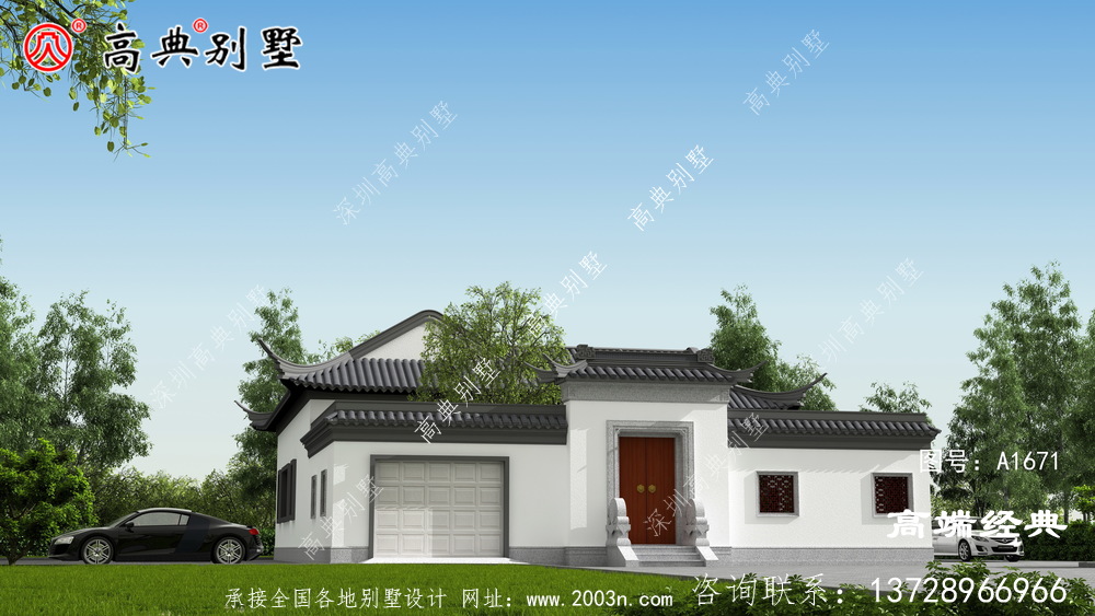 農村自建房，各有優勢，想怎么布局就怎么布局