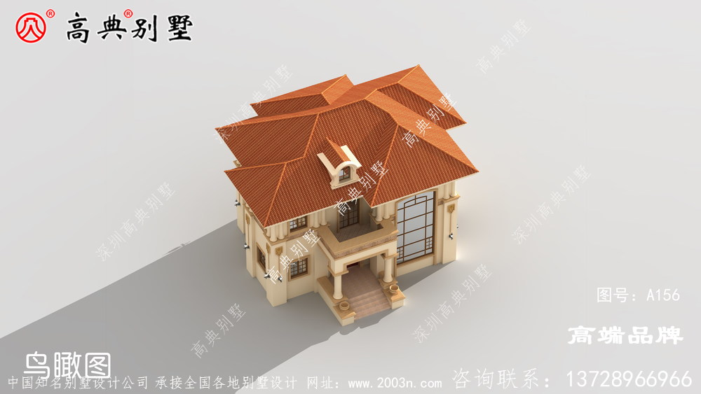 農(nóng)村普通二層小樓圖，蓋好頓時(shí)感覺與眾不同了